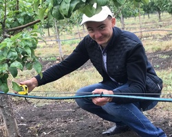 Вимірювання параметрів поливного трубопроводу