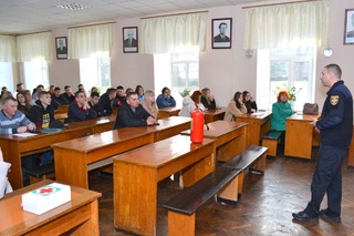 Зустріч із представниками ДСНС Уманського району