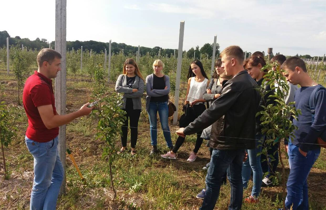 Практичне заняття з плодівництва