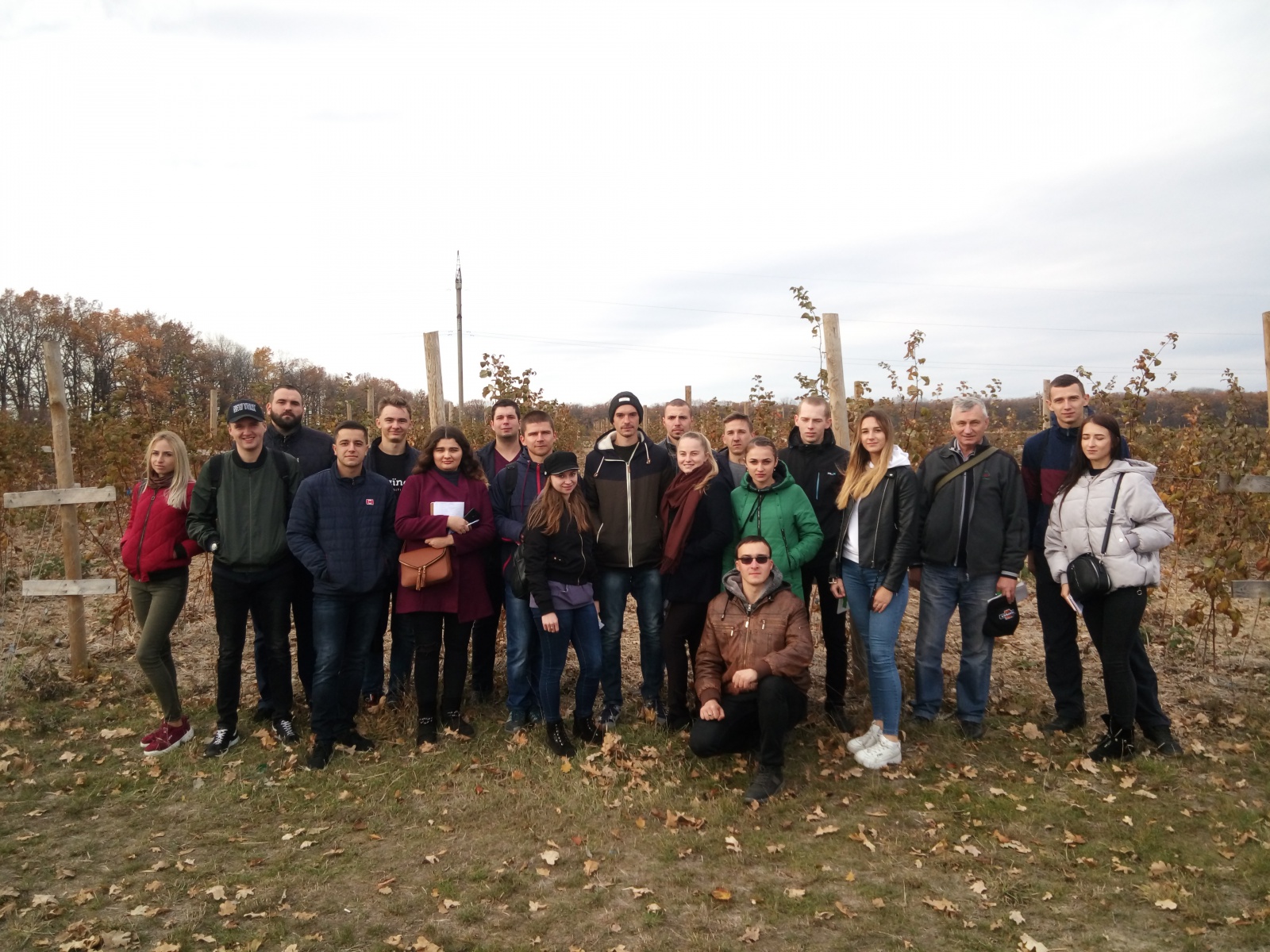 Виїзне практичне заняття з «Прогресивних технологій в розсадництві» та «Світових технологій в садівництві та виноградарстві»
