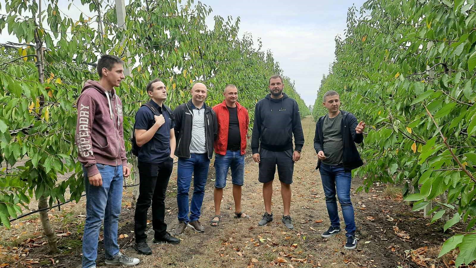 Сучасні садівничі технології на Уманщині: кісточкові культури (виїзні заняття аспірантів)